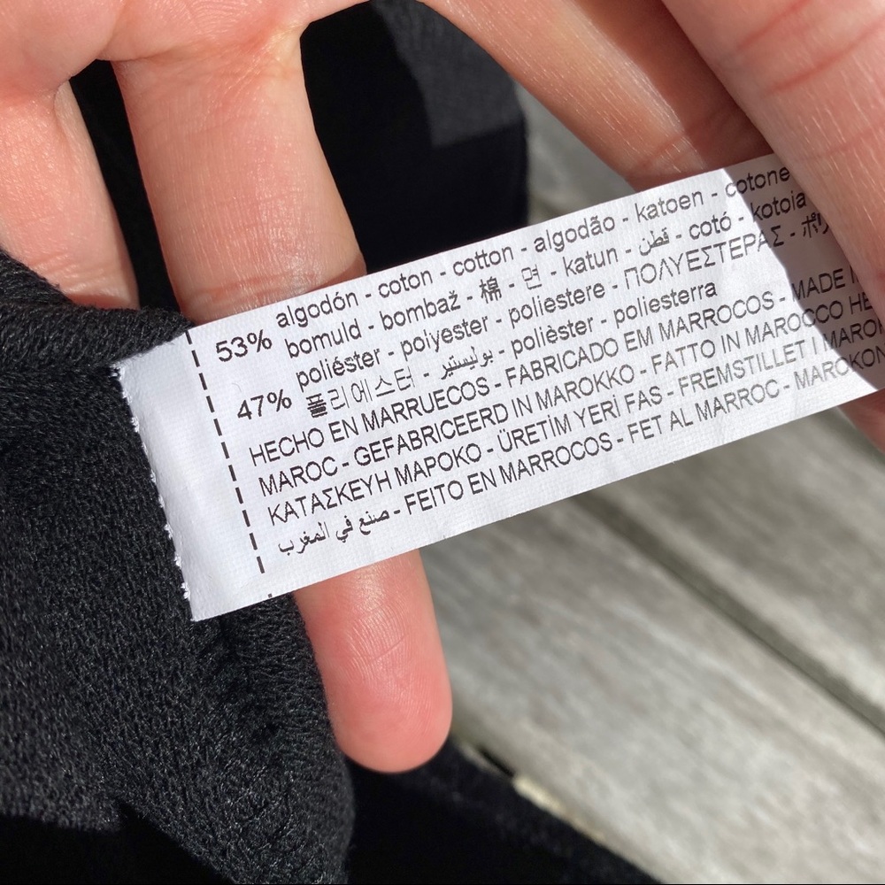 🖤 ZARA BLACK BASIC STITCHED BAGGY DRESS! - Picture 9 of 14